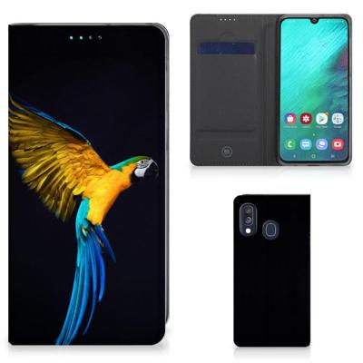 Samsung Galaxy A40 | Hoesje maken | Papegaai