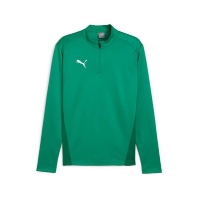 PUMA teamGOAL Trainingstrui 1/4-Zip Groen Wit