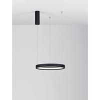 Lyora Ronde hanglampPerrine zwart Ø 40cm - 9345612 - thumbnail