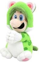 Super Mario Pluche - Cat Luigi with Magnetic Hands - thumbnail