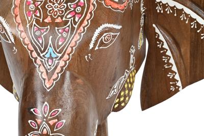 Wandtafel DKD Home Decor Multicolour Mangohout 68 x 34 x 78 cm