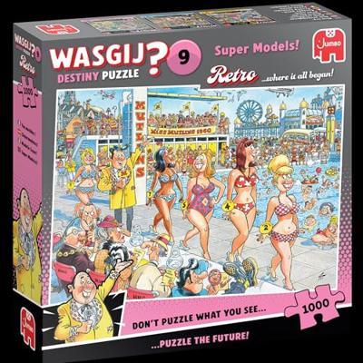 Jumbo Wasgij? Retro original 9 klein topmodellen! 1000 stukjes