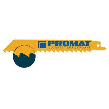 Promat/Tecwerk Reciprozaagblad | lengte 150 mm breedte 19 mm | tandverdeling TPI 4 6,35 mm | gefreesd, getordeerd | 5 stuks / kaart - 4000814706 Promat/Tecwerk Reciprozaagblad | lengte 150 mm breedte 19 mm | tandverdeling TPI 4 6,35 mm | gefreesd, getordeerd | 5 stuks / kaart - 4000814706