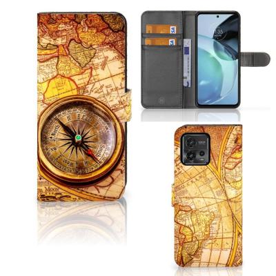 Motorola Moto G72 | Flip Cover | Kompas Motorola Moto G72 | Flip Cover | Kompas