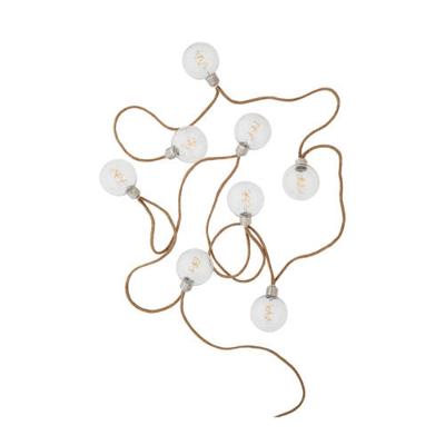 Madam Stoltz Lichtsnoer jute 6,5 m