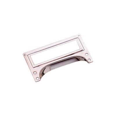 Intersteel Etiketgreep 73x43mm - vernikkeld