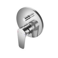 Inbouw Douchemengkraan Hotbath Gringo 1-hendel Automatische Omstelinrichting Chroom - thumbnail