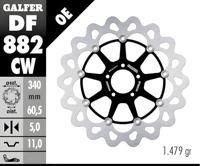 GALFER golf remschijf "df882 rotor brake rotors swimming - thumbnail