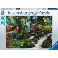 Ravensburger Bonte papegaaien in de jungle legpuzzel, 2000st. - thumbnail