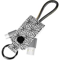 LogiLink USB-kabel USB 2.0 USB-C stekker, USB-A stekker 0.22 m Zwart CU0164 - thumbnail