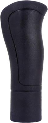 Herrmans Handvat ergo 84b 120mm - zwart (werkplaatsverpakking à 30 stuks)