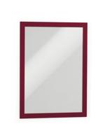 Durable Magneetkader | DIN A4 rood | zelfklevende rugfolie | 2 stuks - 487203 487203 - thumbnail