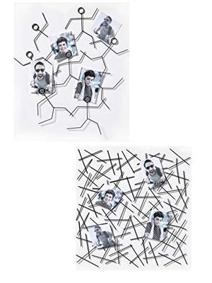 walther+ design MX-101-L Fotoalbum (b x h) 29 cm x 32 cm Blauw 100 bladzijden