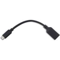 Targus ACC923EU USB-C naar USB-A Kabel (f) 5Gbps, 3A, 15cm - Zwart - thumbnail