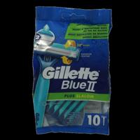 Gillette Blue II wegwerpmesjes 10 Stuks - thumbnail