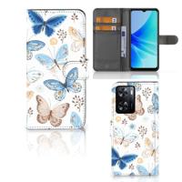 Telefoonhoesje | Met pasjeshouder | voor PPO A57 | A57s | A77 4G Vlinder - thumbnail