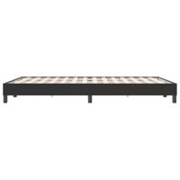 Boxspring zonder matras fluweel zwart 140x220 cm - thumbnail