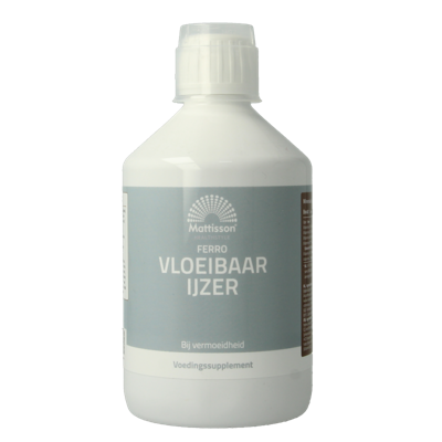 Mattisson Ferro vloeibaar ijzer 500 Milliliter Mattisson Ferro vloeibaar ijzer 500 Milliliter