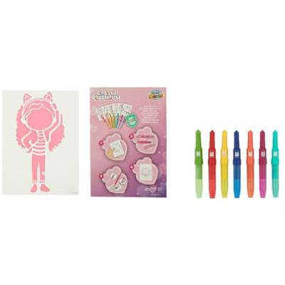 Canenco gabby&apos;s poppenhuis blaaspennen set
