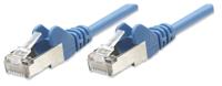 Intellinet 330701 RJ45 Netwerkkabel, patchkabel CAT 5e SF/UTP 7.50 m Blauw 1 stuk(s) - thumbnail