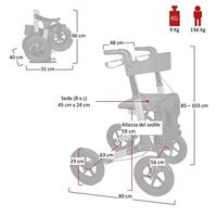 Off-road aluminium wandelaar AT51036 (5901571472584) - thumbnail