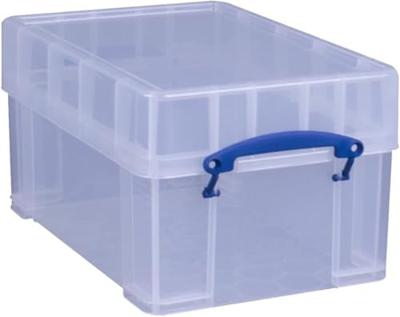 Really Useful Box opbergdoos 9 liter XL, transparant Really Useful Box opbergdoos 9 liter XL, transparant