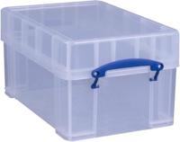 Really Useful Box opbergdoos 9 liter XL, transparant - thumbnail