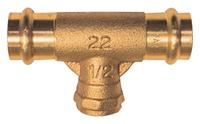 Cornat Perskoppeling T-Stuk 22Mm-1/2-22Mm - T65312212B - thumbnail