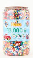 Hama strijkkralen in pot mix standaard (00), 13.000st. - thumbnail