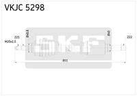 Aandrijfas VKJC5298 - thumbnail