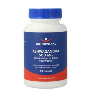 OrthoVitaal Ashwagandha 500mg 60 Vegetarische capsules OrthoVitaal Ashwagandha 500mg 60 Vegetarische capsules