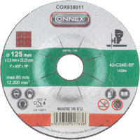 Connex slijpschijf steen 125mm - cox938011 - thumbnail