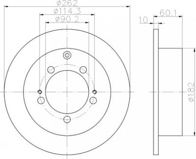 Remschijf 92136103 Remschijf 92136103