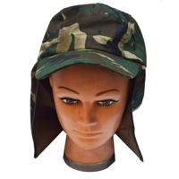 Rubie's Zonnehoed leger unisex one size groen - thumbnail