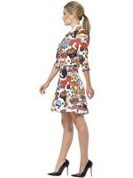 Komische striptekening kostuum - thumbnail