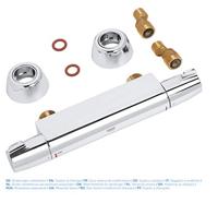 GROHE Grohtherm Special douchekraan thermostatisch met koppelingen chroom 34667000 - thumbnail