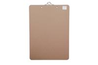 MAUL klemplaat Classic, hardboard karton, A4 staand, bruin - thumbnail