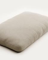 Kave Home Kussen 'Blok' 40 x 60cm, kleur Beige - thumbnail