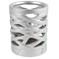 Countryfield theelichthouder redmon l zilverkleurig 15 cm | 12 stuks - thumbnail