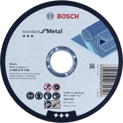 Bosch Accessoires Doorslijpschijf Standard Metal 115X1X22.23 - 2608619767 Bosch Accessoires Doorslijpschijf Standard Metal 115X1X22.23 - 2608619767