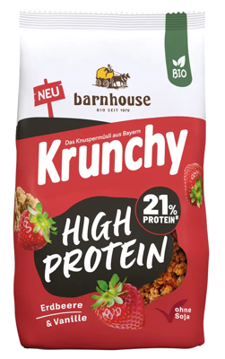 Barnhouse Krunchy High Protein Aarbeien - Vanille