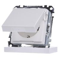 Merten MEG2310-0319 Wandcontactdoos System M Polar-wit 1 stuk(s) - thumbnail
