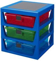 Room Copenhagen LEGO Iconic 3-Drawer Rack opbergdoos - thumbnail