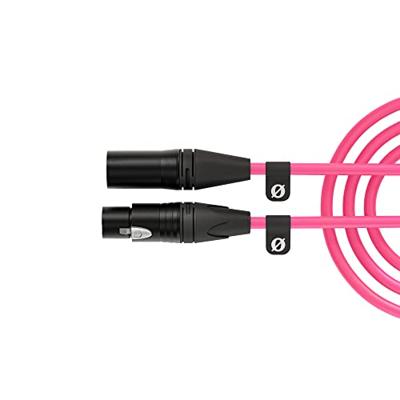 Rode XLR3M-P XLR Verbindingskabel 3 m Roze - thumbnail