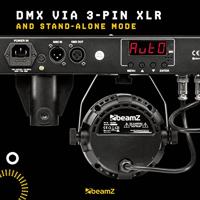 BeamZ PartyBar2 met 2 RGBW LED-parren & 2 derby's op statief - thumbnail