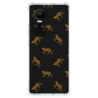 Case Anti-shock voor OPPO Reno10 | 10 Pro Leopards Case Anti-shock voor OPPO Reno10 | 10 Pro Leopards