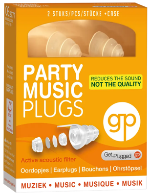 Get Plugged Party music plugs 1 Paar Get Plugged Party music plugs 1 Paar