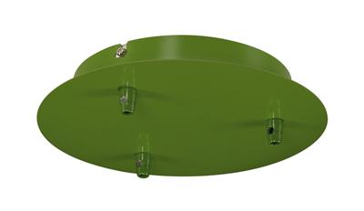 FITU drievoudig rozet varengroen plafond