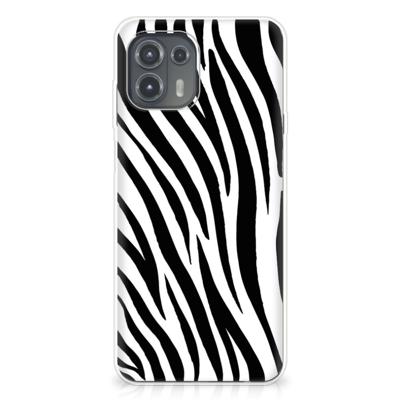 Motorola Edge 20 Lite | TPU Hoesje | Zebra Motorola Edge 20 Lite | TPU Hoesje | Zebra