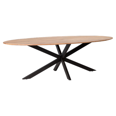 Oslo Oval Acasia 240 cm-12199